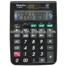 12 digits big size LED backlight desktop tax calculator desktop calculator R-5200T